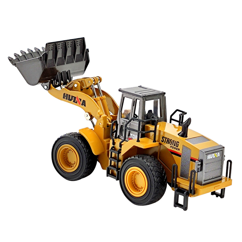 推土装载机铲车大号工程车男孩汽车模型合金仿真收藏宝宝儿童玩具