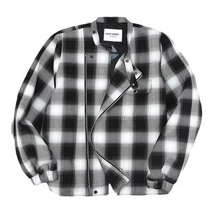 LAST HEIRS G+黑标硬壳防水耐磨复古宽松瑞典机车工装夹克外套