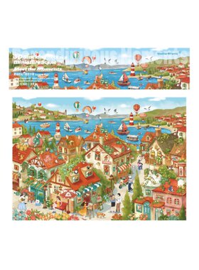 天气晴24.0特油造景贴纸童话小镇治愈街景建筑微缩场景diy拼贴画