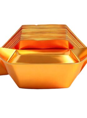 金元宝半成品批发银元宝手工折纸金纸锡箔纸加厚切角元宝烧纸钱金条金砖整箱包邮纸张加硬金色五彩祖先万两