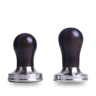 顽固咖啡压粉器紫光檀梯形压粉锤意式咖啡器具填压器tamper 58mm