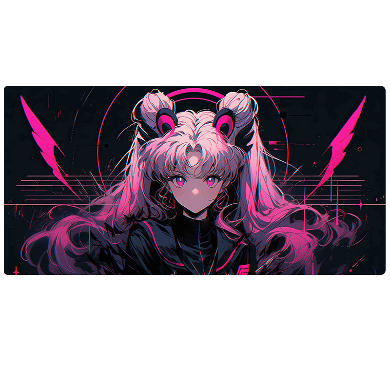 美少女战士鼠标垫加厚锁边可定制
