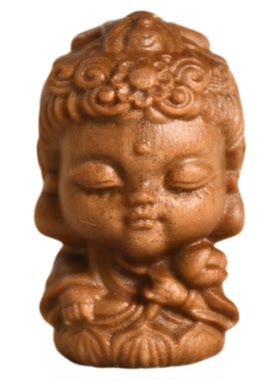 老山檀香本命年守护神吊坠手串