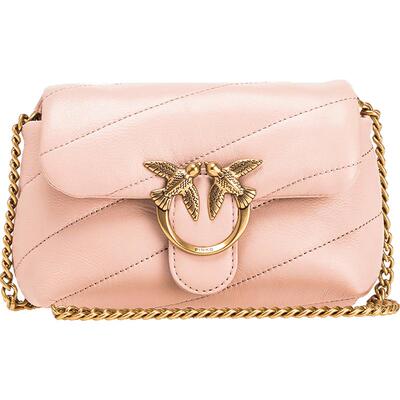 PINKO女士PUFF飞鸟斜挎小泡芙包