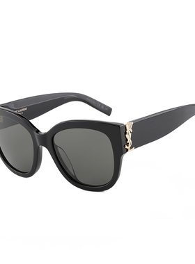 【自营】圣罗兰YSL墨镜男女同款防紫外线防晒太阳眼镜大框SLM95/F