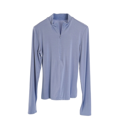 共妍拉链高领现代舞蹈紧身练功服