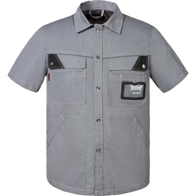 保世基工作服耐磨夏季短袖薄款