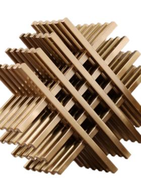 北欧轻奢创意金属工艺品摆件