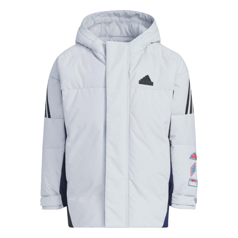 男女小童600蓬拒水保暖鸭绒羽绒服秋冬adidas阿迪达斯