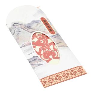 程老师 京剧脸谱剪纸画书签 特色出国小礼品北京纪念品送老外礼物