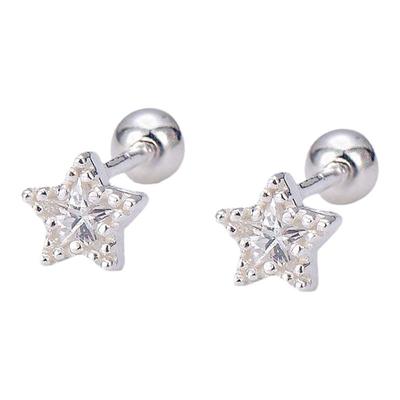 S9纯银抗过敏养耳钉ins小