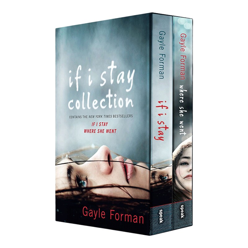 英文原版小说 If I Stay Collection 如果我继续收藏 英文版 进口英语原版书籍儿童外文书