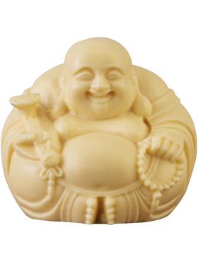 象牙果弥勒佛桌面小摆件