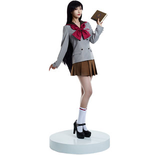 鸣人堂cosplay火野丽水手服校服Sailor Mars美少女战士舞台表演出