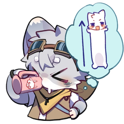 兽兽表情包挂件!Furry5了个3挂件