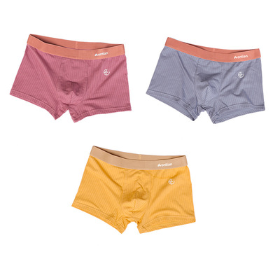 运动男士内裤纯棉透气男式四角裤