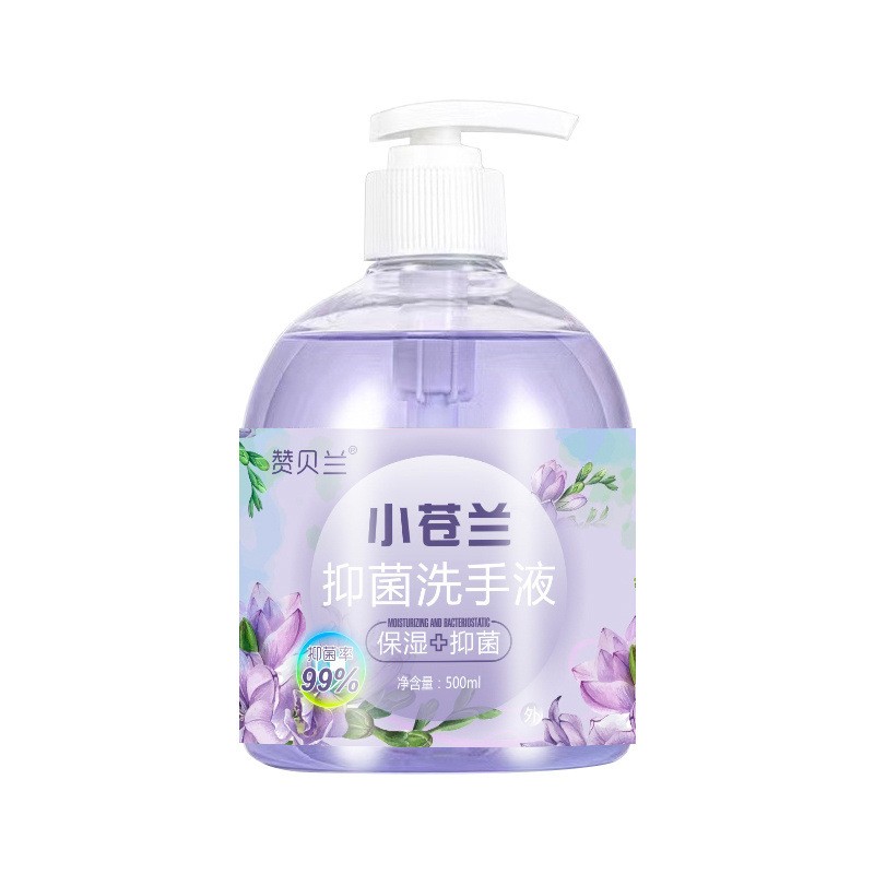抑菌花香洗手液温和不刺激按压式
