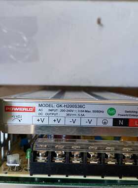 POWERLO/新星开关电源GK-H200S36C，全新原装议价