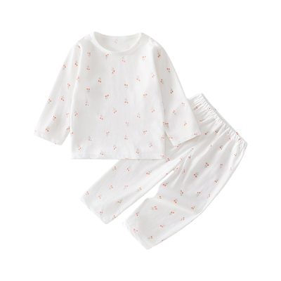 婴儿衣服夏季薄款纯棉分体套装