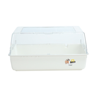 Ferplast飞宝仓鼠笼子亚克力60基础笼超大别墅金丝熊专用饲养箱笼