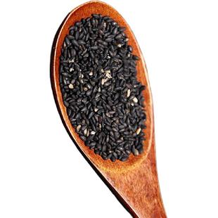 沂蒙二妮农家即食炒熟黑芝麻250克包邮促销磨粉请留言不满意包退