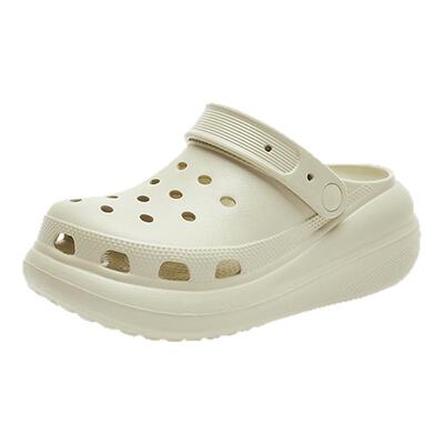 达芙妮泡芙洞洞鞋女海边沙滩鞋