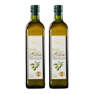 盒马 Bello VITAHOUSE 特级初榨橄榄油组合装 750ml*2 西班牙进口