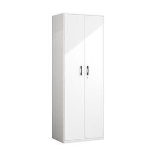 京洛铁艺衣柜小户型收纳储物柜阳台柜单门钢制防潮窄衣柜60CM衣橱