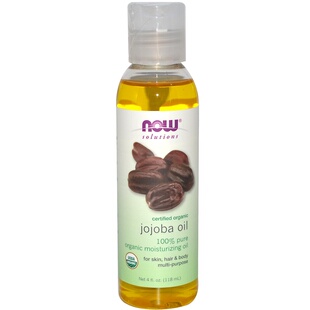 美国原装进口Now Foods 诺奥有机荷荷巴油去黑 jojoba oil 118ml
