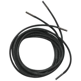 阿虎外销金属头打蜡圆鞋带 正装鞋绳带专卖商务皮鞋绳带马丁靴黑