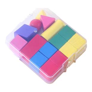 立体几何体模型小学生15粒数学教具正方体圆柱圆锥形状长方体积木