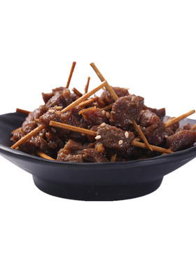 湘老蔡麻辣牙签牛肉150g开罐即食