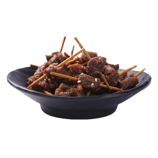 湖南新晃湘老蔡休闲零食麻辣牙签牛肉150g开罐即食熟食罐装特产品