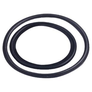 不锈钢卡箍接头卡盘密封圈垫圈卫生级氟橡胶快装垫片耐高温耐腐蚀