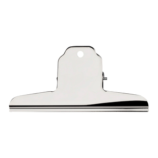 山形夹子办公文具不锈钢金属凭证票夹票据夹特大号收纳夹美术画夹