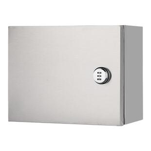 新能源汽车充电桩不锈钢家用室外明装密码锁配电箱户外充电盒防水