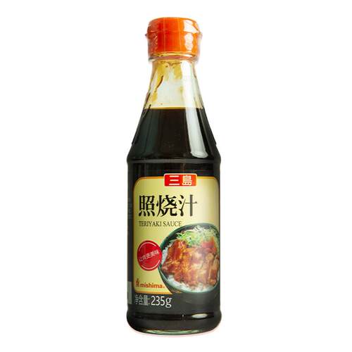 三岛照烧汁烤肉酱烧烤蘸料低脂日式鳗鱼汁黑椒汁沙拉油醋汁盖饭汁