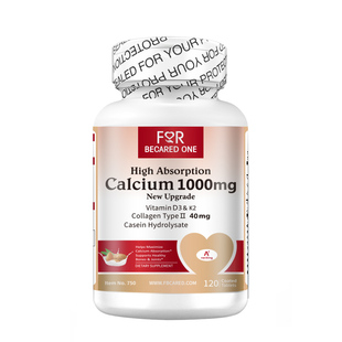 FBO骨胶原钙片中老年护关节疼痛骨质疏松男女性补钙老人老年人