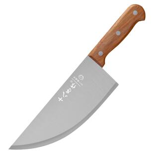 十八子肉联厂屠宰刀具多用弯刀猪肉斩切刀牛肉毛刀肉档分割刀W301