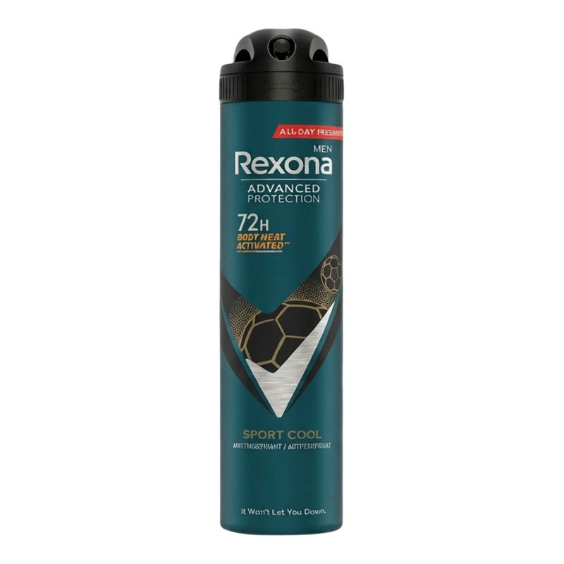 Rexona 男士进階防护运动清凉止汗喷雾200ml男士专用防汗喷雾持久