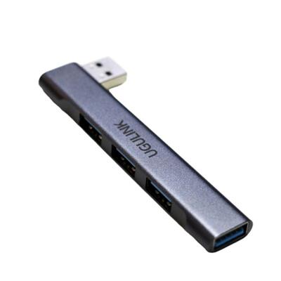 高速拓展坞四口合一U盘笔记本键盘鼠标金属usb扩展器