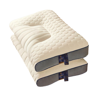 泰国乳胶枕头护颈椎助睡眠一对加厚记忆单人学生枕芯侧睡家用销量