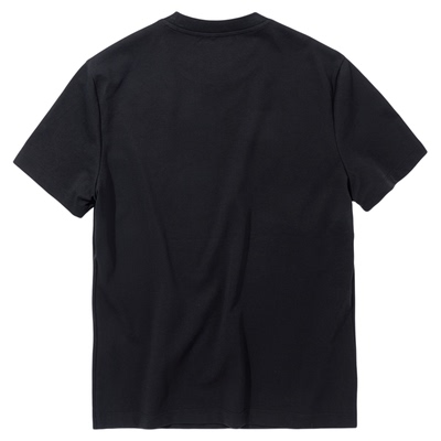 MrBu布先生烫钻圆领时尚T恤男春夏纯色字母绣花短袖ET16189