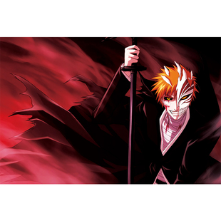 死神拼图1000/500/300片BLEACH一护露琪亚木质动漫挂画益智礼物