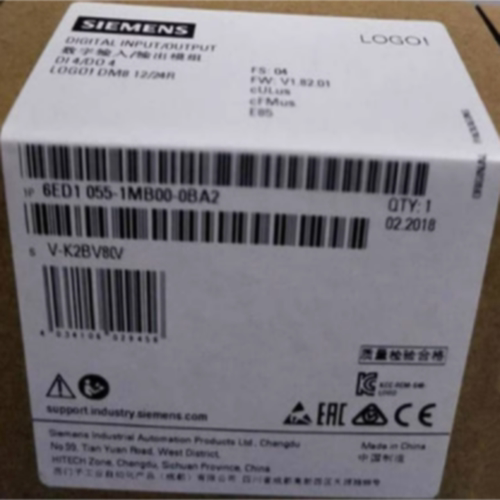 议价6ED1055-1MB00-0BA2西门子LOGO DM8 12/24R 扩展6ED10551MB00
