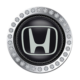 本田crv一键启动装饰贴雅阁冠道思域缤智汽车点火开关按钮贴配件