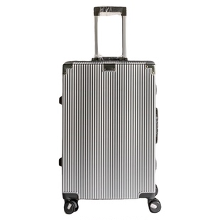 爱立行铝镁合金边框行李箱男加厚大容量拉杆皮箱高颜值旅行箱女