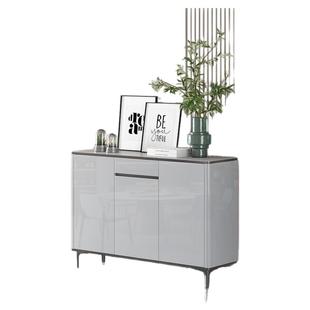 鞋柜实木烤漆家用门口简约现代大容量轻奢北欧玄关隔断餐边收纳柜