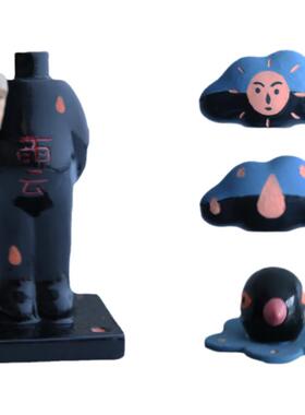 七隐 设计师作品 日式手工摆件 插花摆件 家居摆件 创意摆件