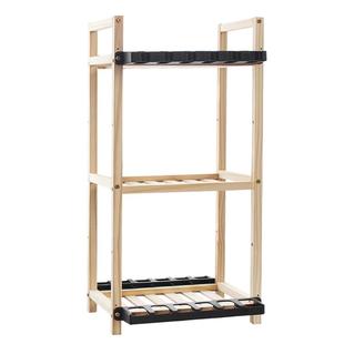 umi实木钓鱼竿收纳架摆放架展示架家用路亚竿手竿鱼竿展示架落地